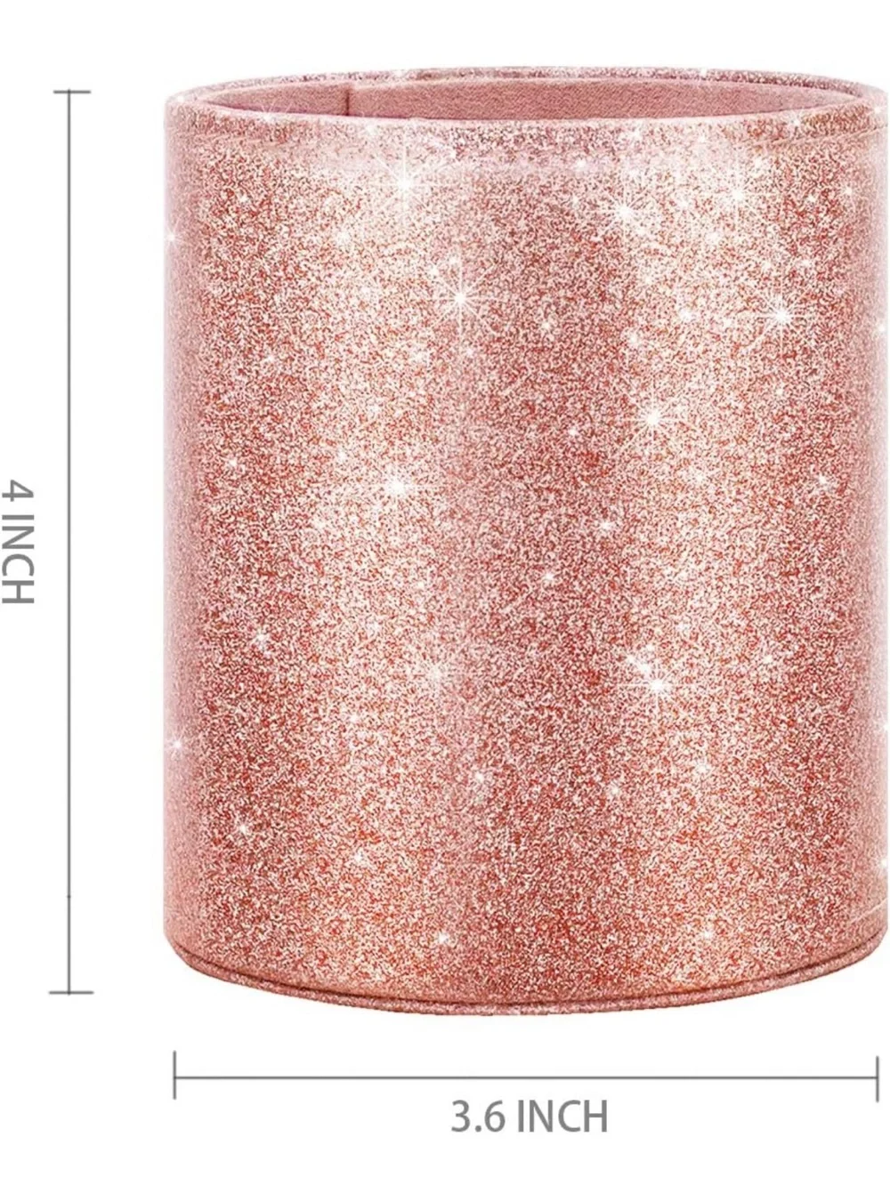 Glitter Desk Pen Holder makeup brush holder